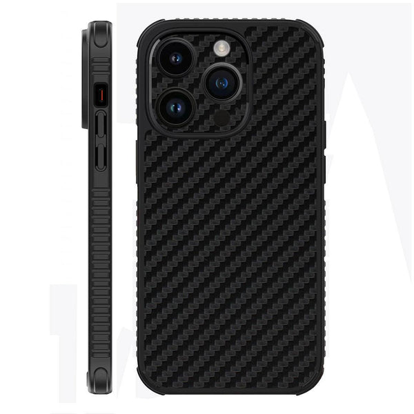 iPhone 14 Pro Case Carbon Series Black