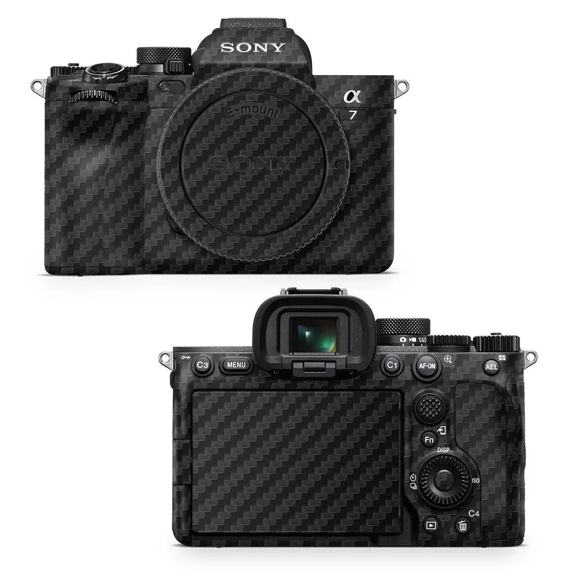 Sony A7 IV Mirrorless Camera Carbon Series Skins - Slickwraps