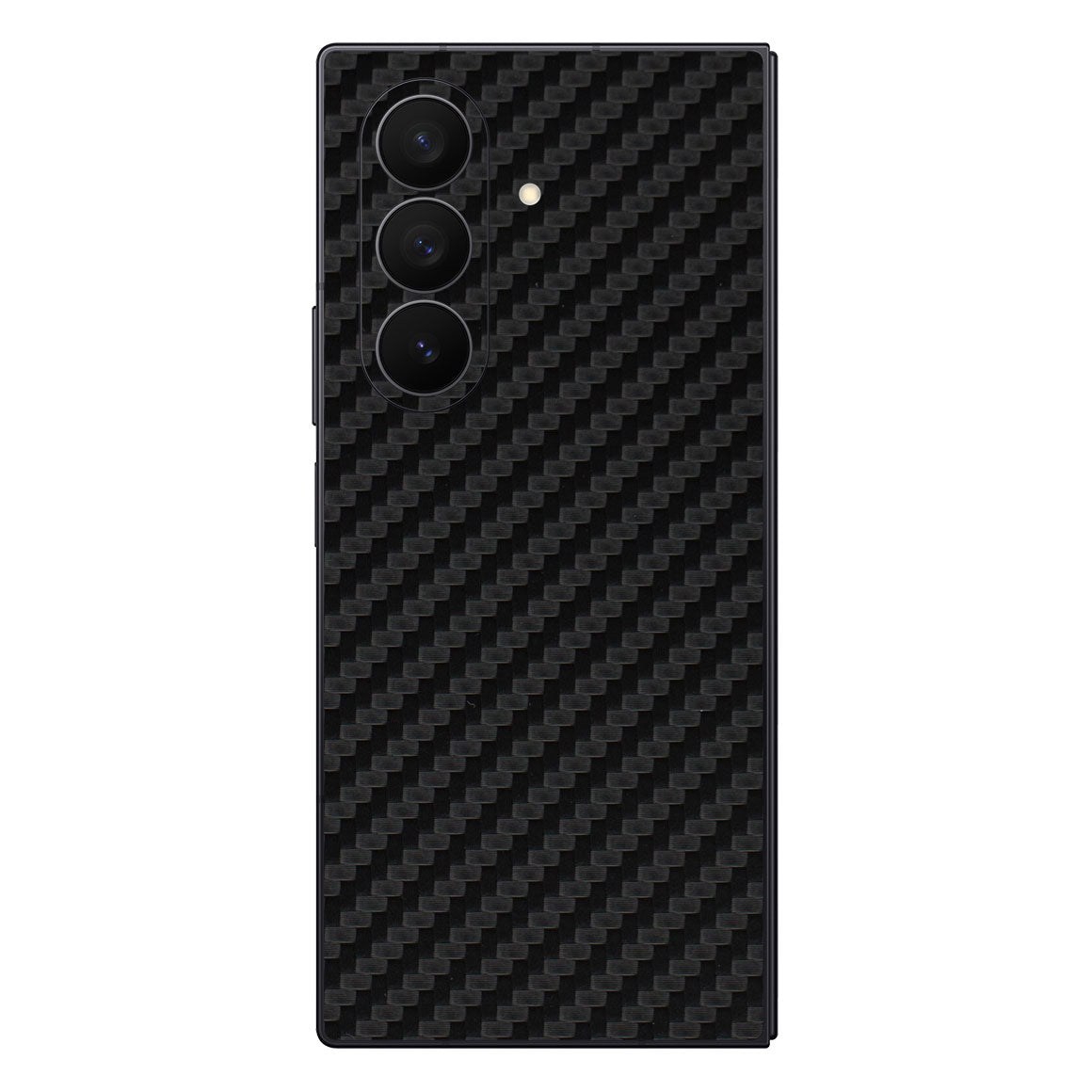 Galaxy Z Fold 7 Carbon Series Black Skin