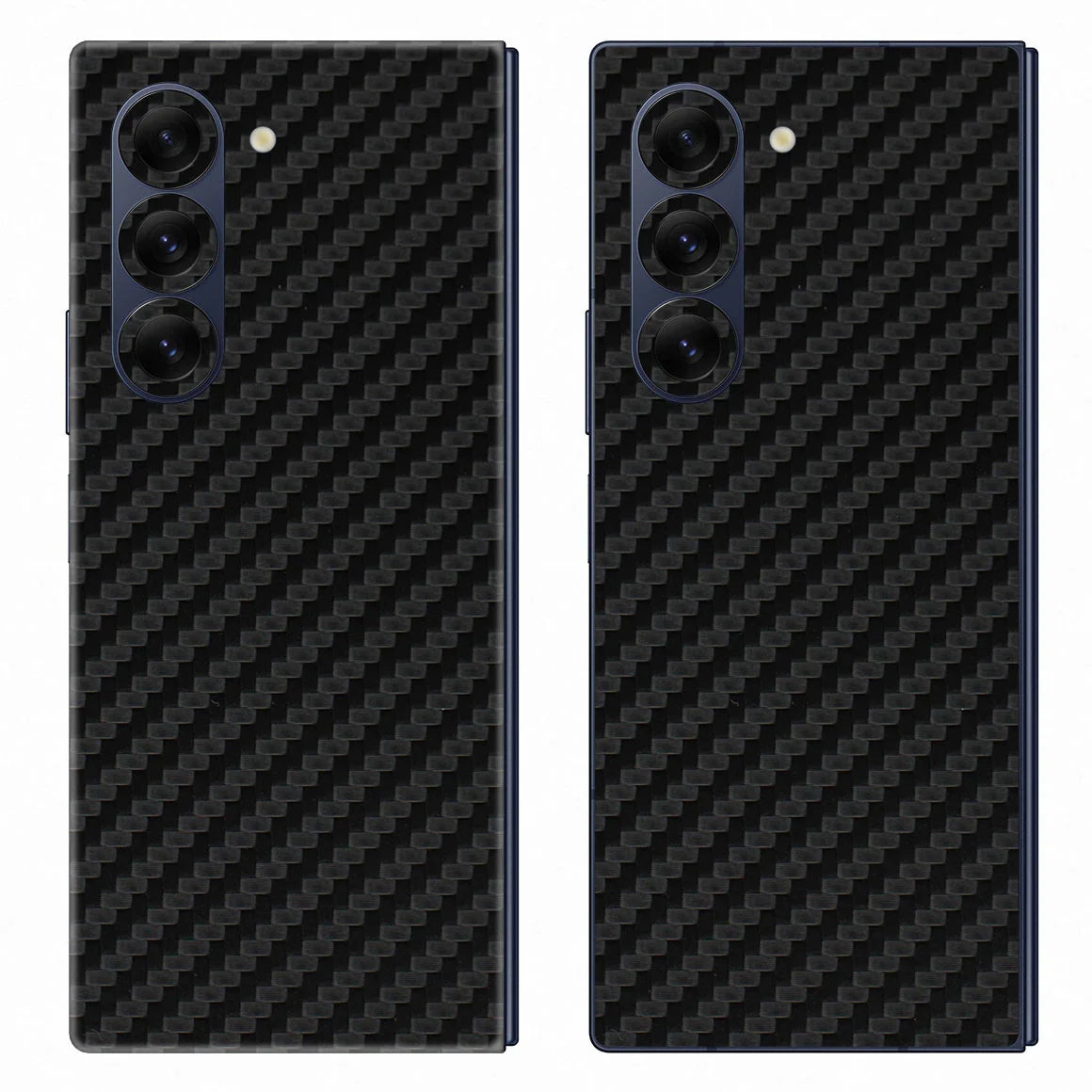 Galaxy Z Fold 6 Carbon Series Black Skin
