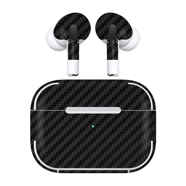 AirPods Pro 3 Carbon Series Black Skin