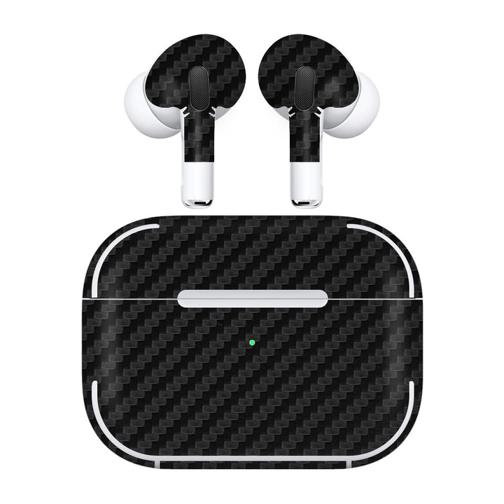 AirPods Pro 3 Carbon Series Black Skin