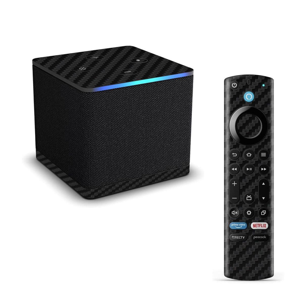 Amazon Fire TV Cube (3rd Gen) Carbon Series Skins - Slickwraps