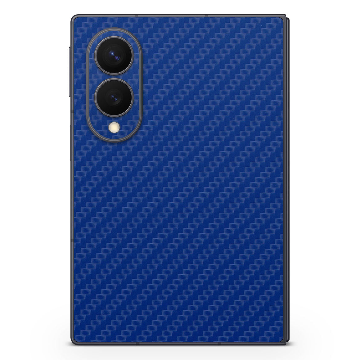Galaxy Z Fold8 Carbon Series Blue Skin