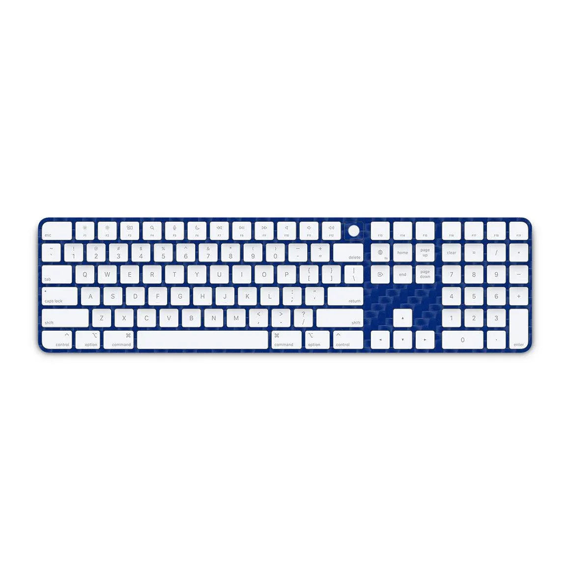 Magic Keyboard with Touch ID and Numeric Keypad Carbon Series Skins - Slickwraps