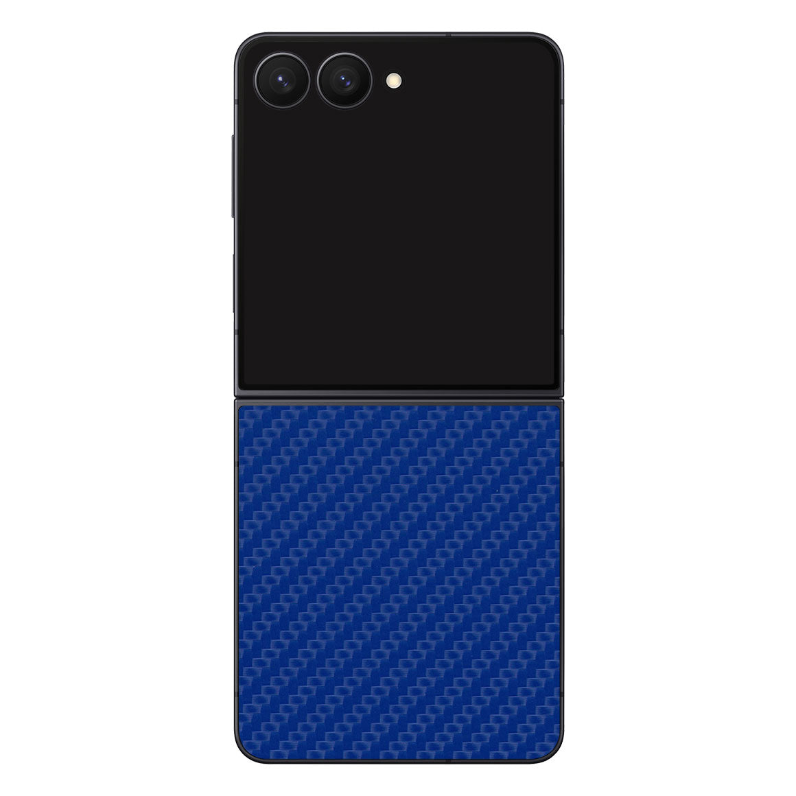 Galaxy Z Flip8 Carbon Series Blue Skin