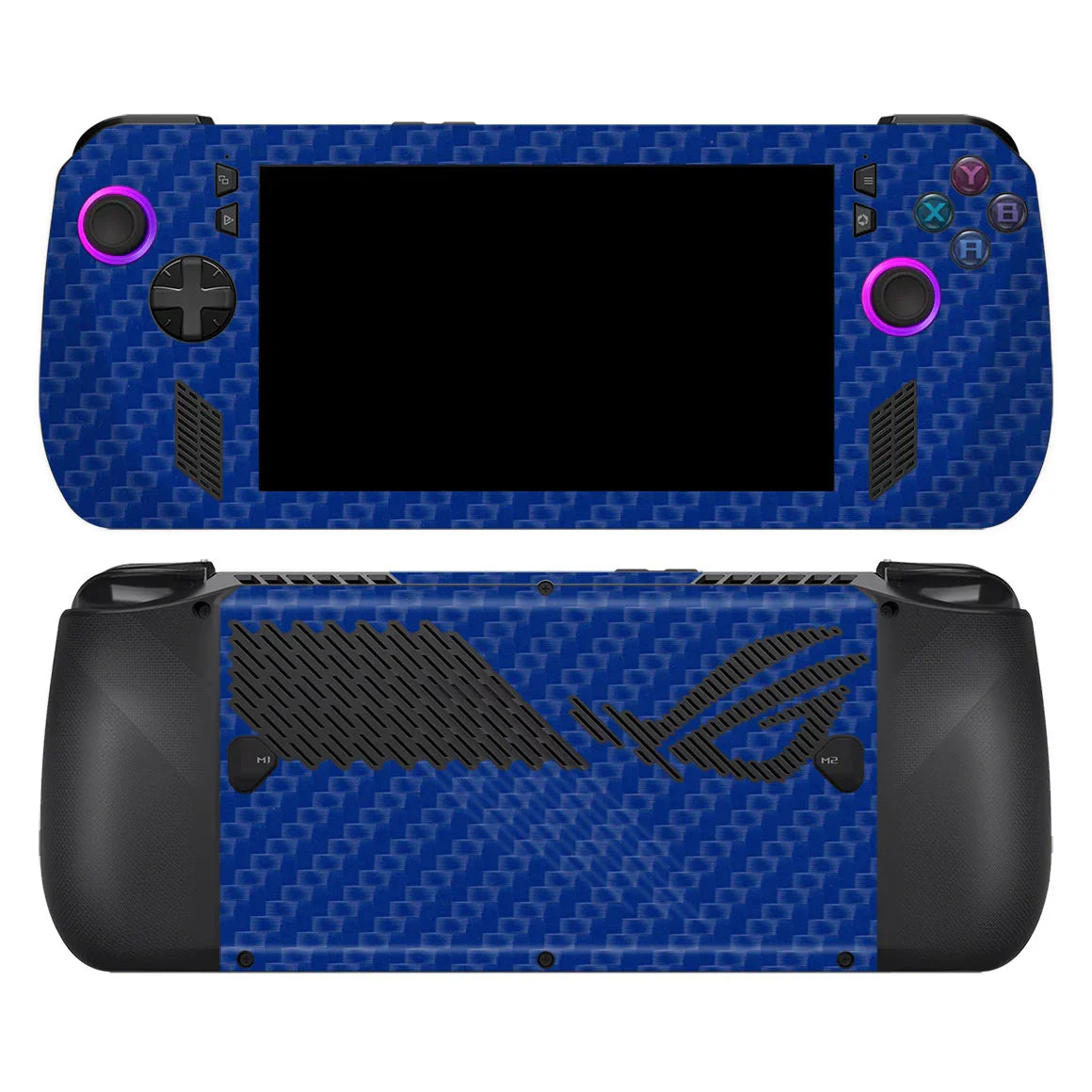 ROG Ally X Carbon Series Blue Skin