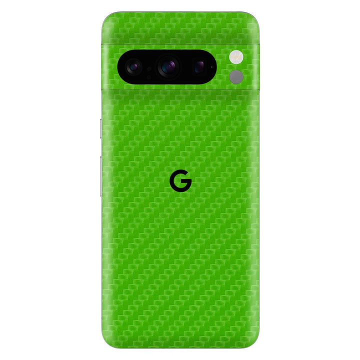 Google Pixel 8 Pro Carbon Series Green Skin