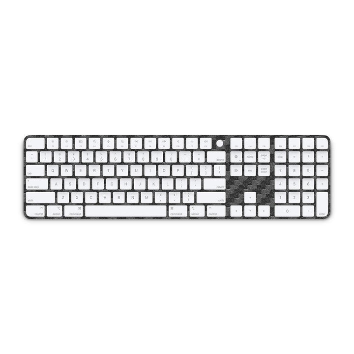 Magic Keyboard with Touch ID and Numeric Keypad Carbon Series Skins - Slickwraps
