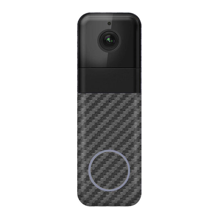 Wyze Video Doorbell Pro Carbon Series Skins - Slickwraps
