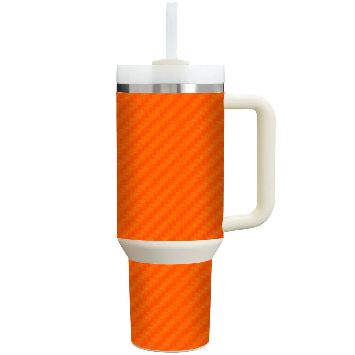 Stanley Personalized Tumbler Carbon Series Orange Skin