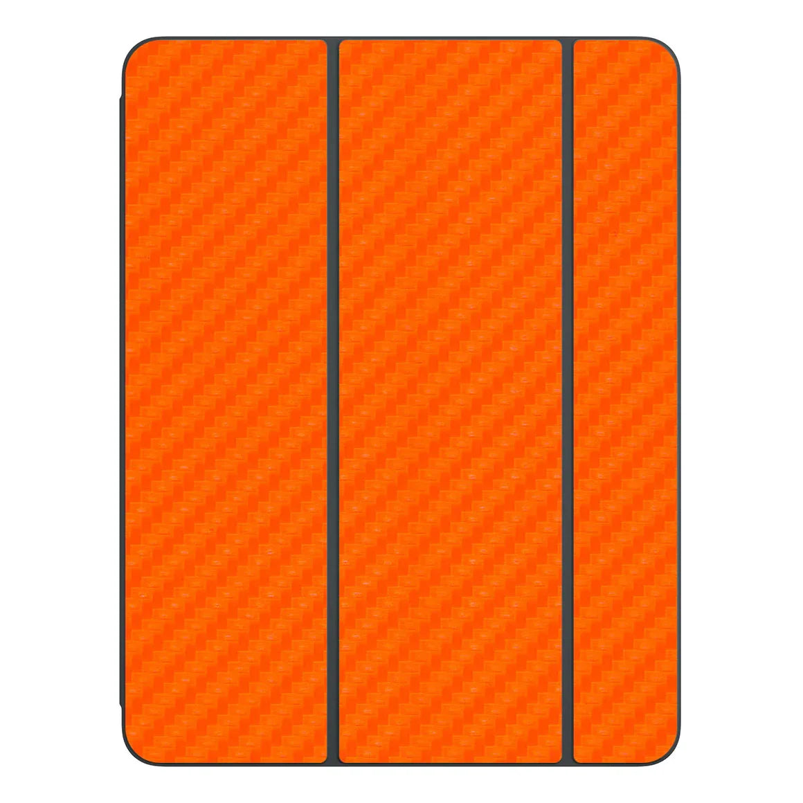 Smart Folio for iPad Pro 13-inch (M4) Carbon Series Orange Skin