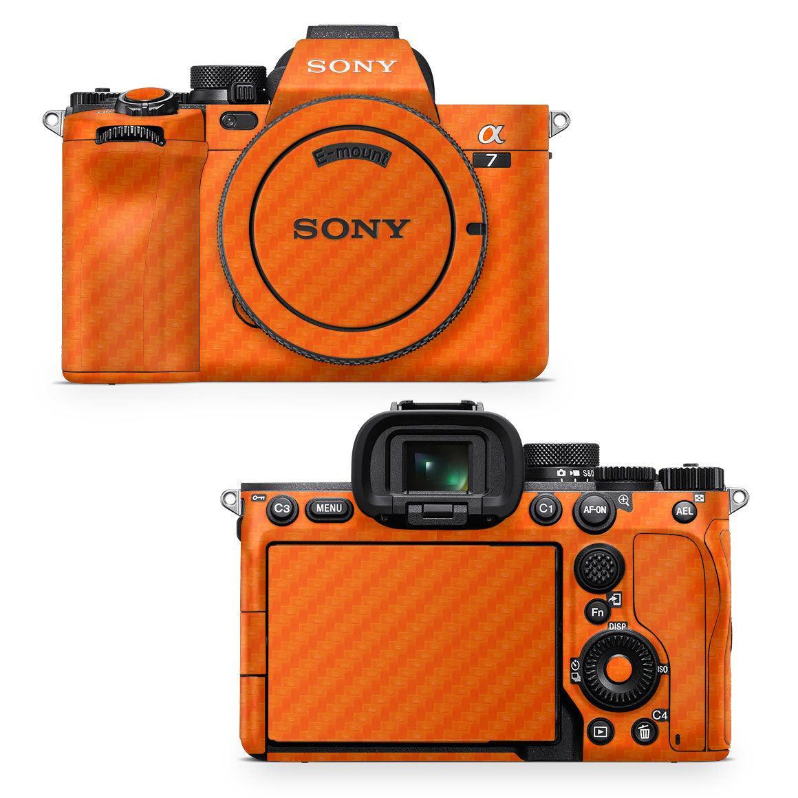 Sony A7 IV Mirrorless Camera Carbon Series Skins - Slickwraps