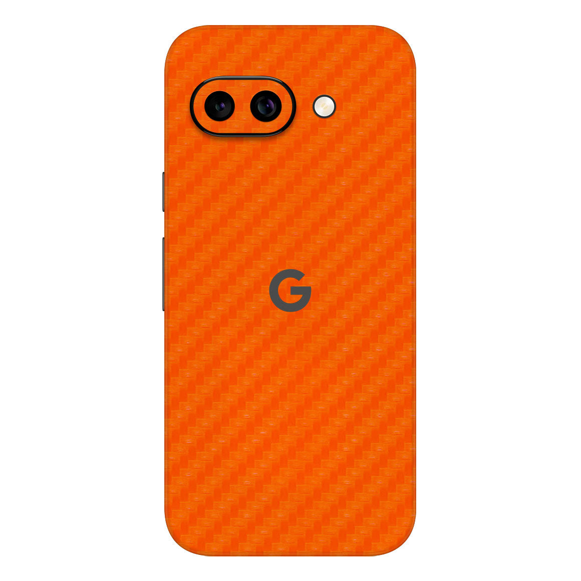 Pixel 9a Carbon Series Orange Skin