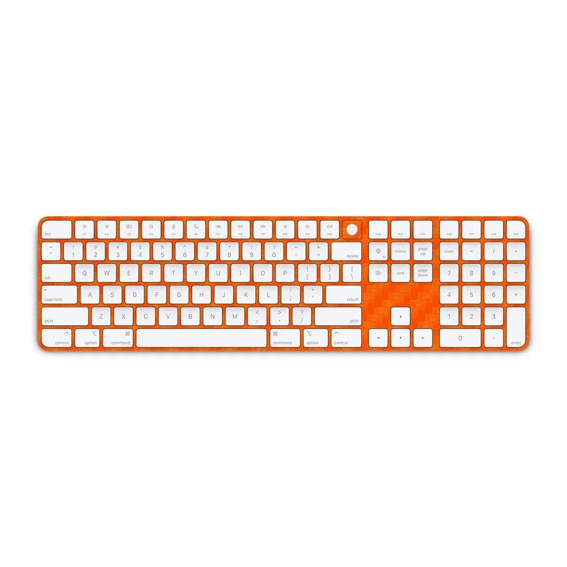 Magic Keyboard with Touch ID and Numeric Keypad Carbon Series Skins - Slickwraps