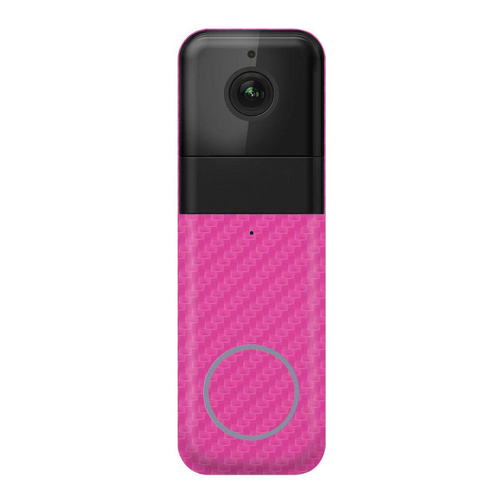 Wyze Video Doorbell Pro Carbon Series Pink Skin