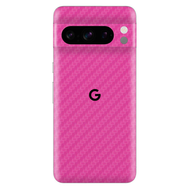 Google Pixel 8 Pro Carbon Series Pink Skin