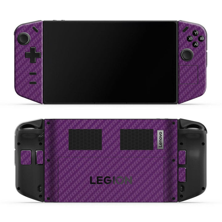 Lenovo Legion Go Carbon Series Purple Skin