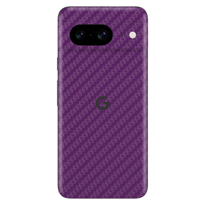 Google Pixel 8 Carbon Series Purple Skin