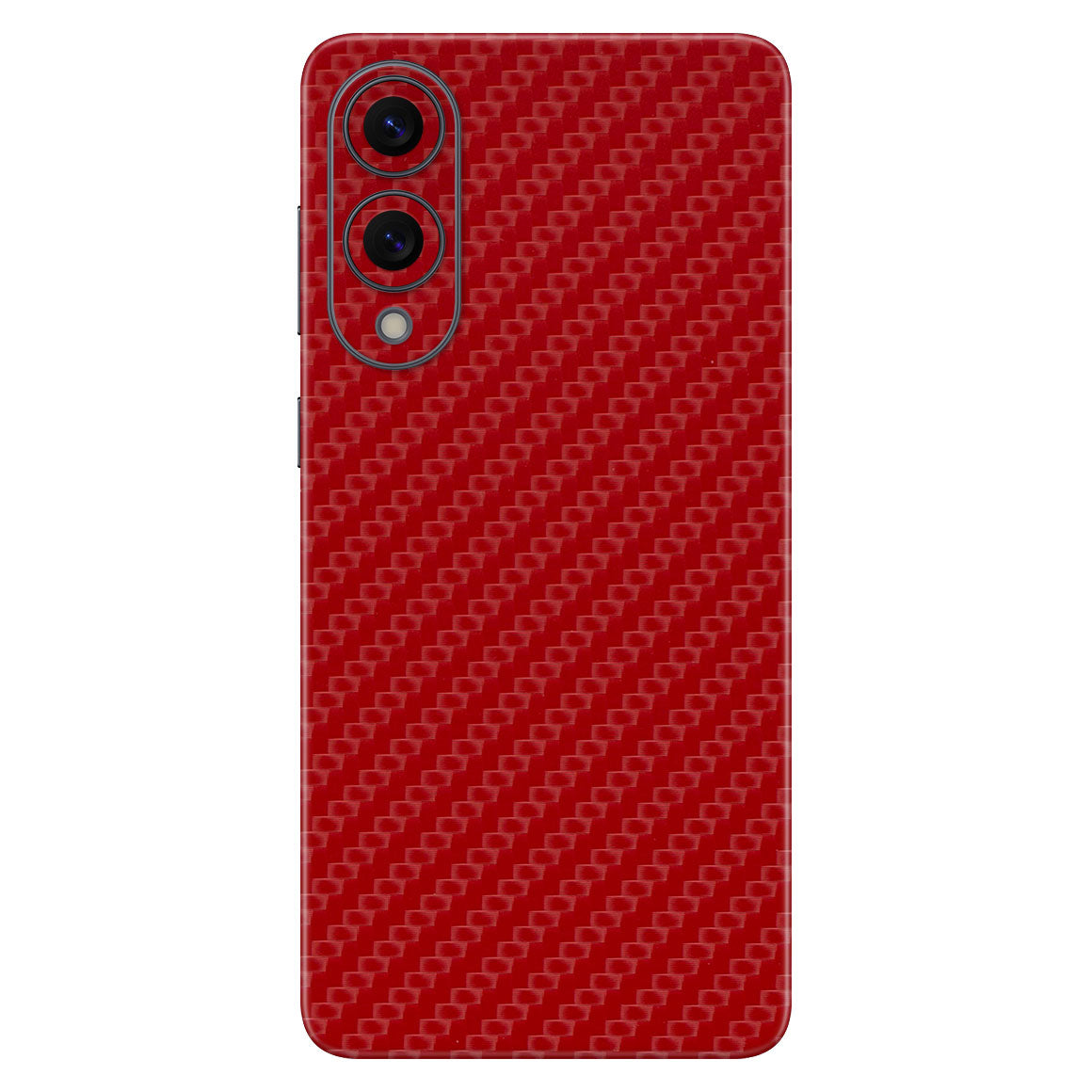 Galaxy S25 Edge Carbon Series Red Skin