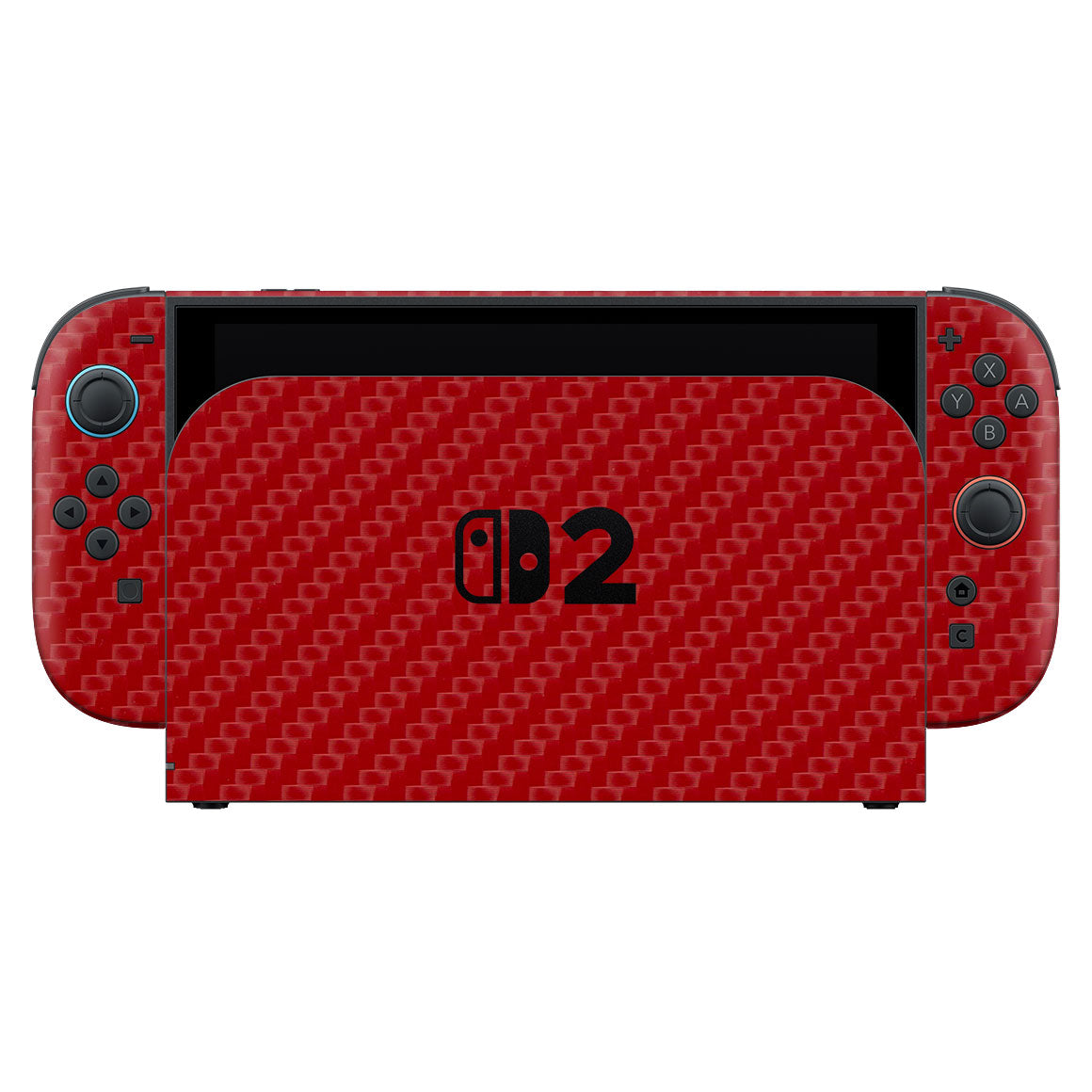 Nintendo Switch 2 Carbon Series Red Skin