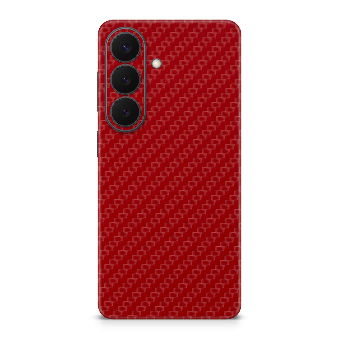 Galaxy S26 Carbon Series Red Skin