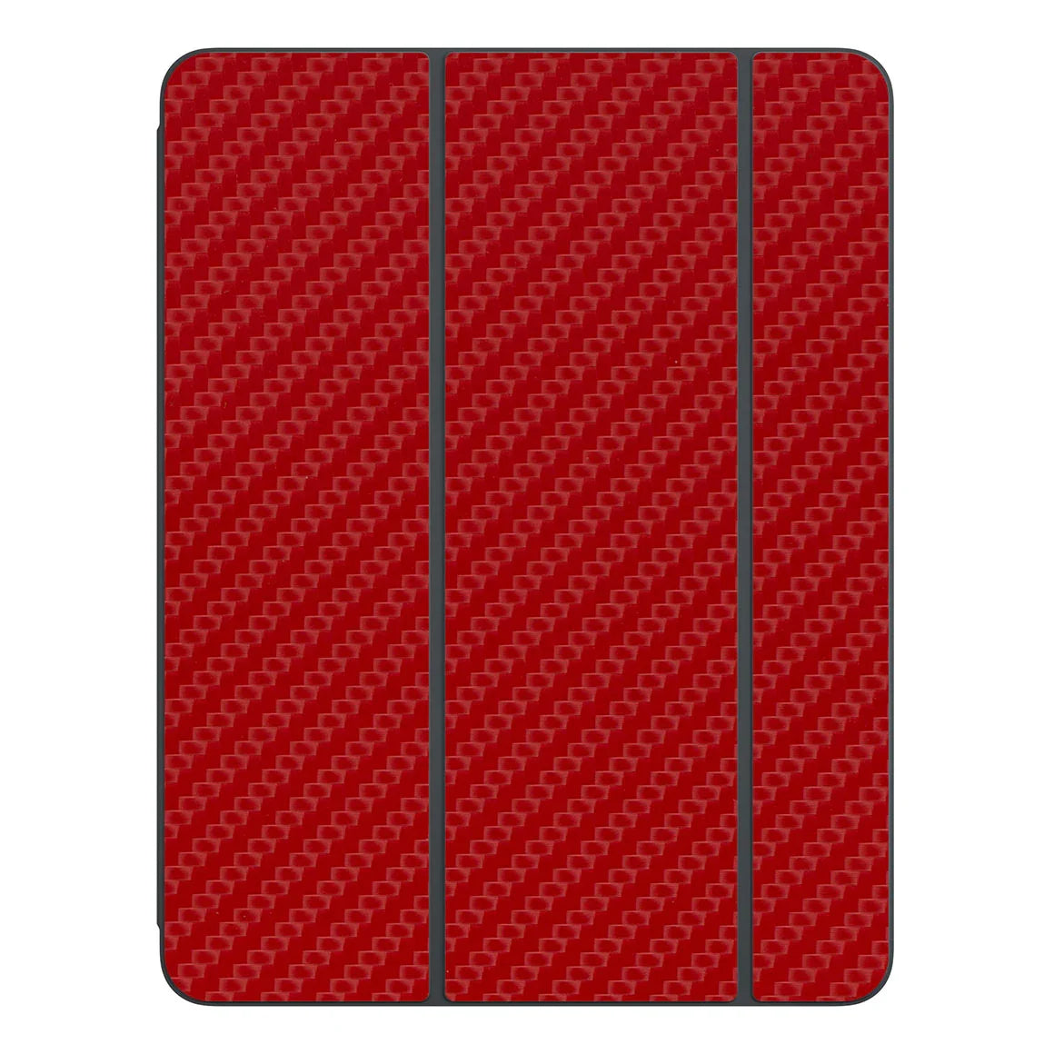 Smart Folio for iPad Pro 13-inch (M4) Carbon Series Red Skin