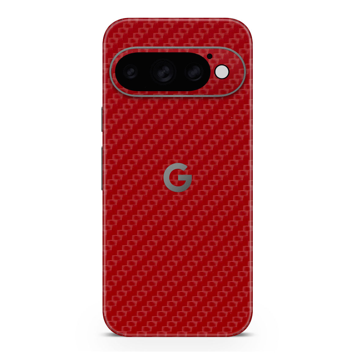 Pixel 11 Pro Carbon Series Red Skin