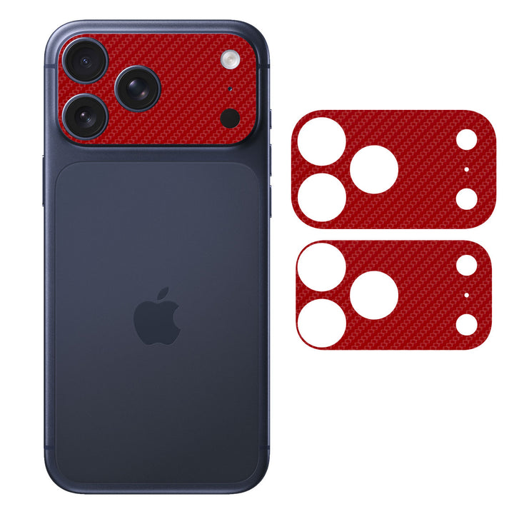 iPhone 17 Pro Max Camera Bar (Plateau) Carbon Series Red