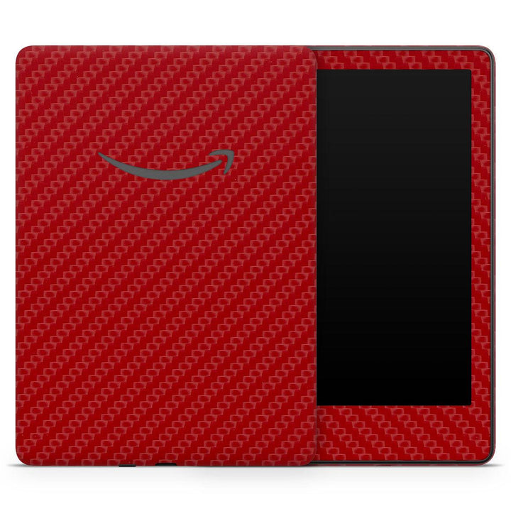 Kindle Paperwhite 6.8" 11th Gen Carbon Series Red Skin