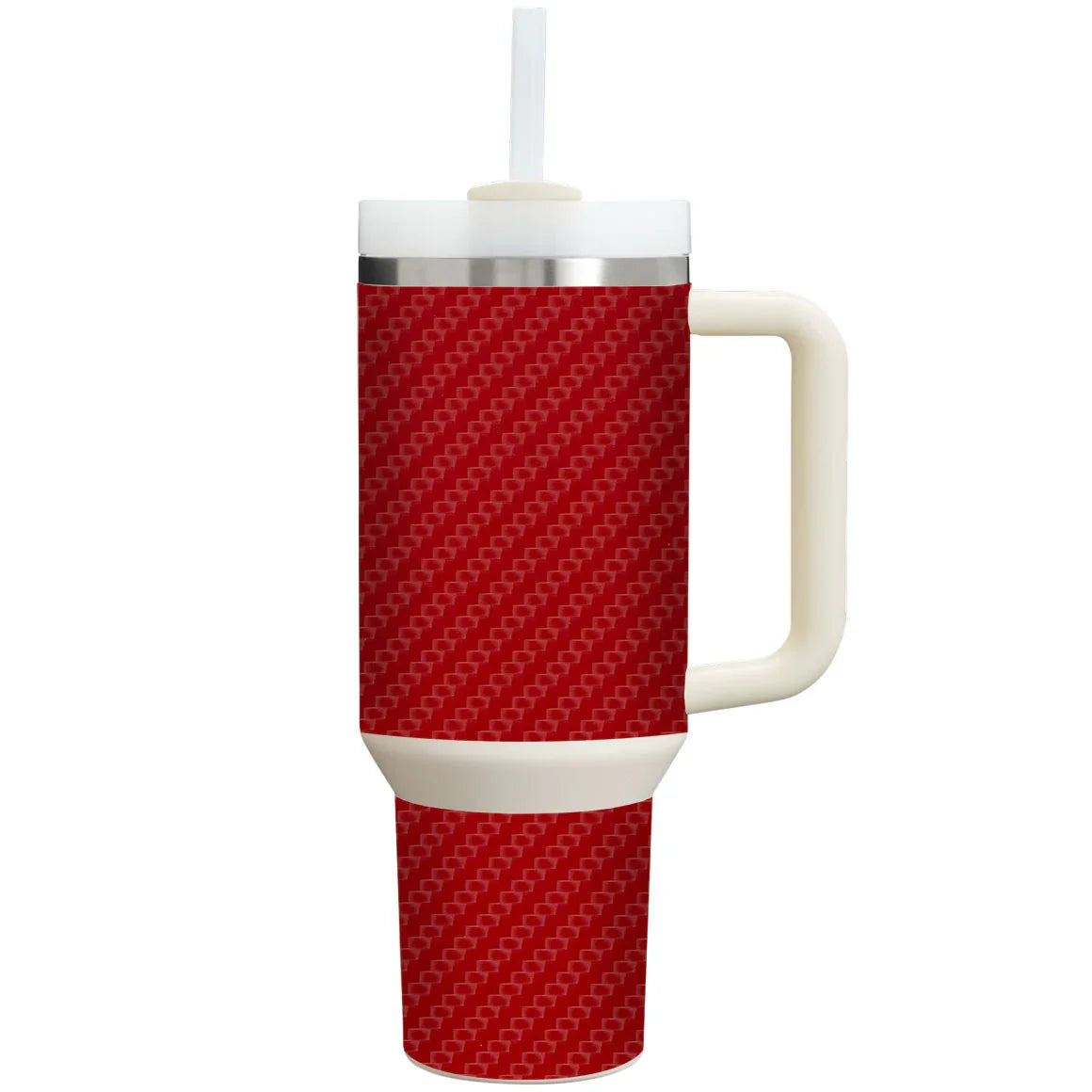 Stanley Personalized Tumbler Carbon Series Red Skin