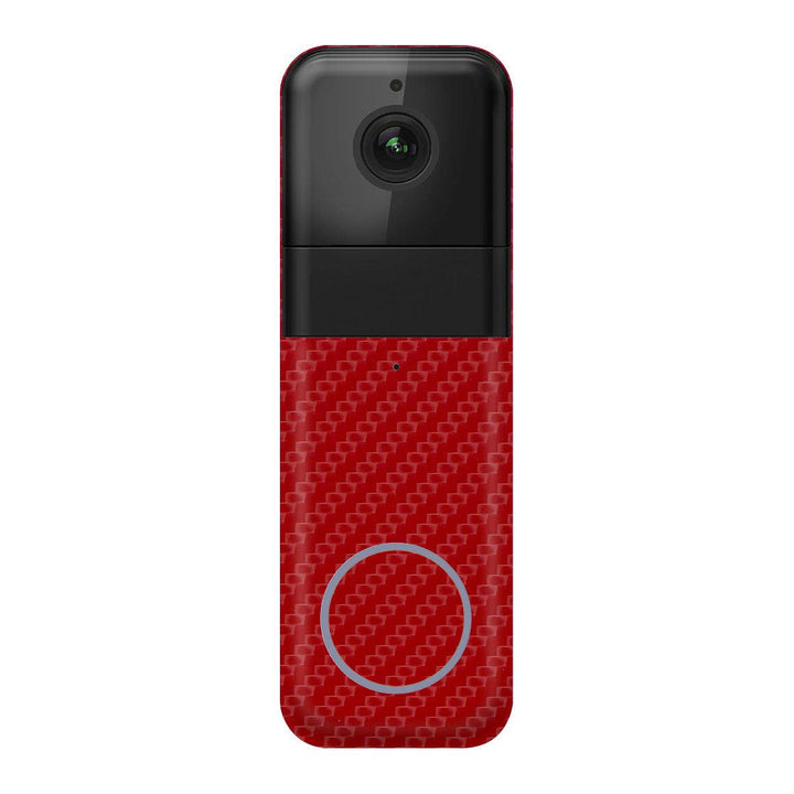 Wyze Video Doorbell Pro Carbon Series Skins - Slickwraps