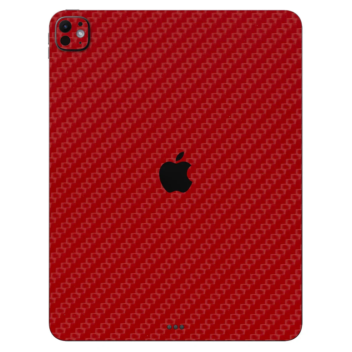 iPad Pro 13" M4 Carbon Series Red Skin
