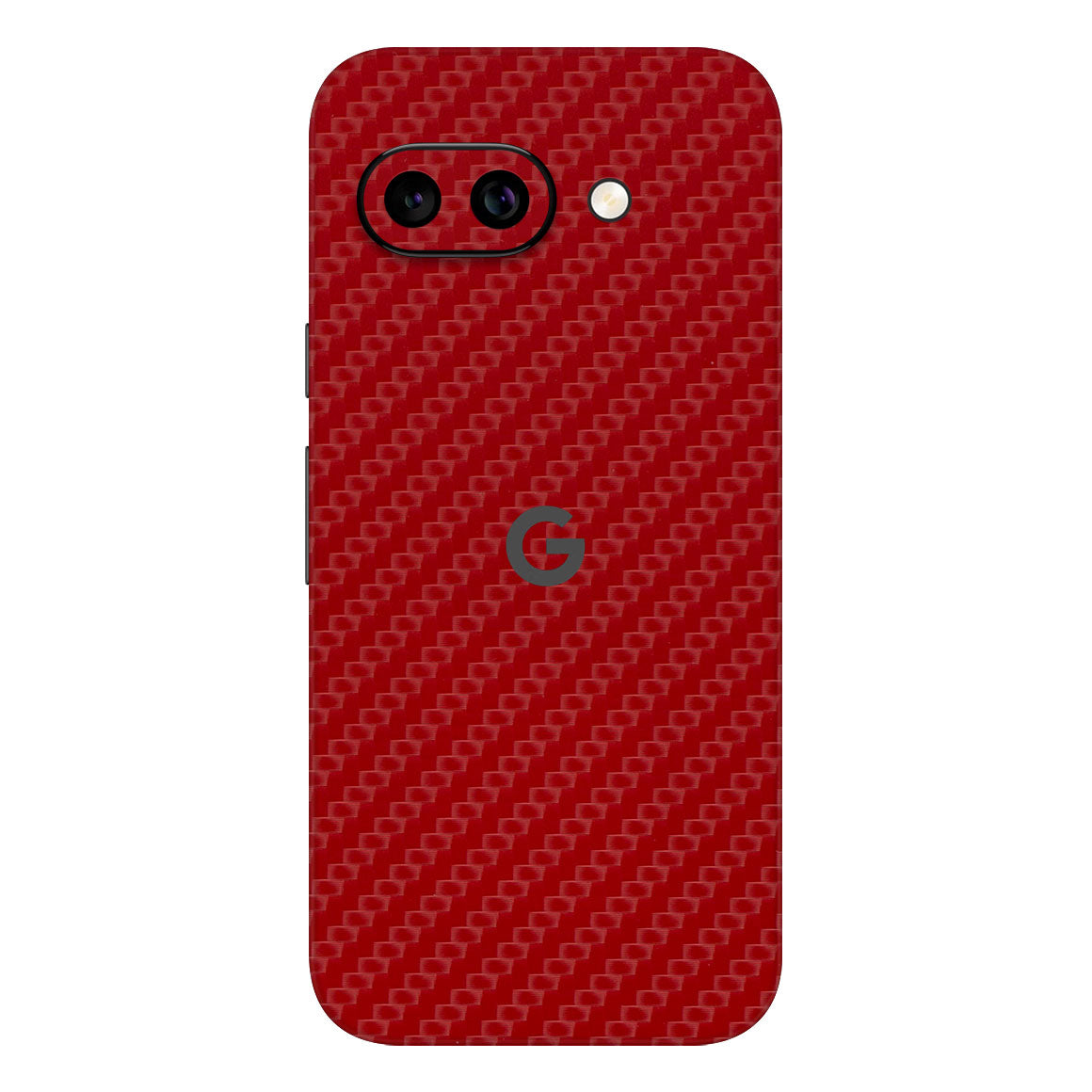Pixel 9a Carbon Series Red Skin