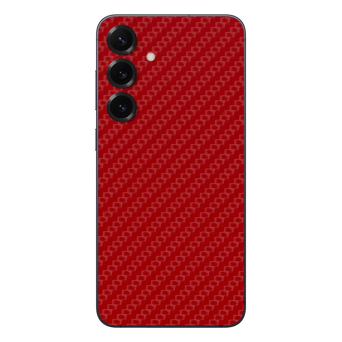 Galaxy S25 Plus Carbon Series Red Skin