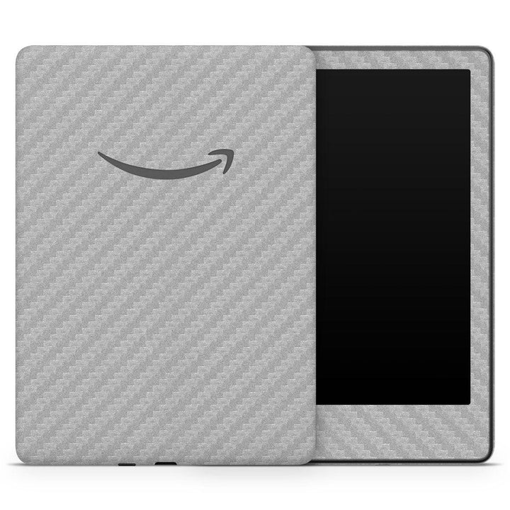 Kindle Paperwhite 6.8" 11th Gen Carbon Series Silver Skin