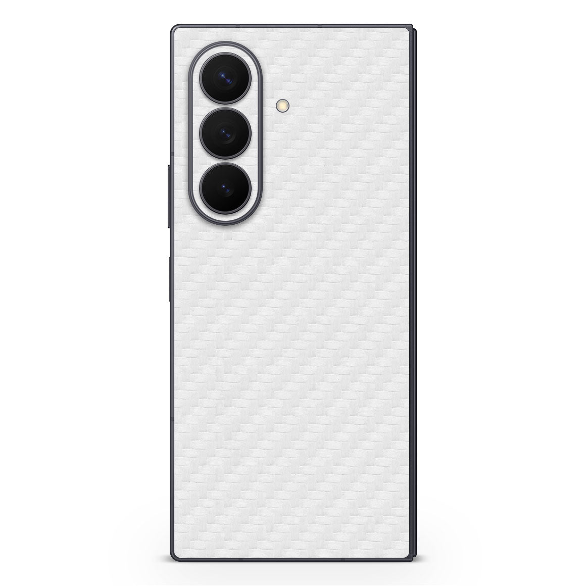 Galaxy Z Fold8 Ultra Carbon Series White Skin
