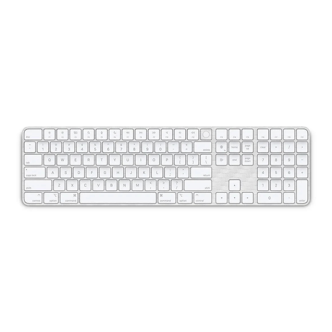 Magic Keyboard with Touch ID and Numeric Keypad Carbon Series Skins - Slickwraps