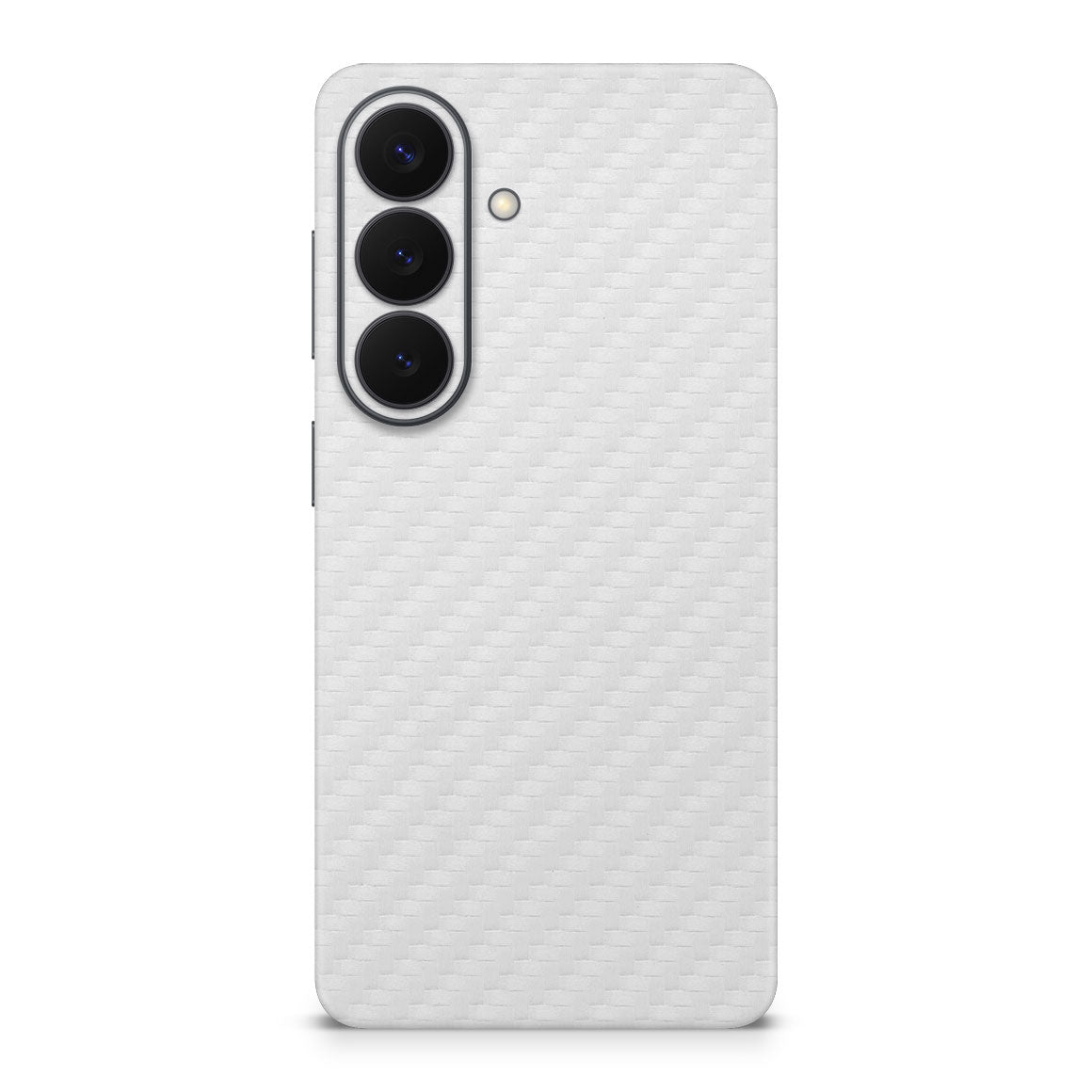 Galaxy S26 Carbon Series White Skin