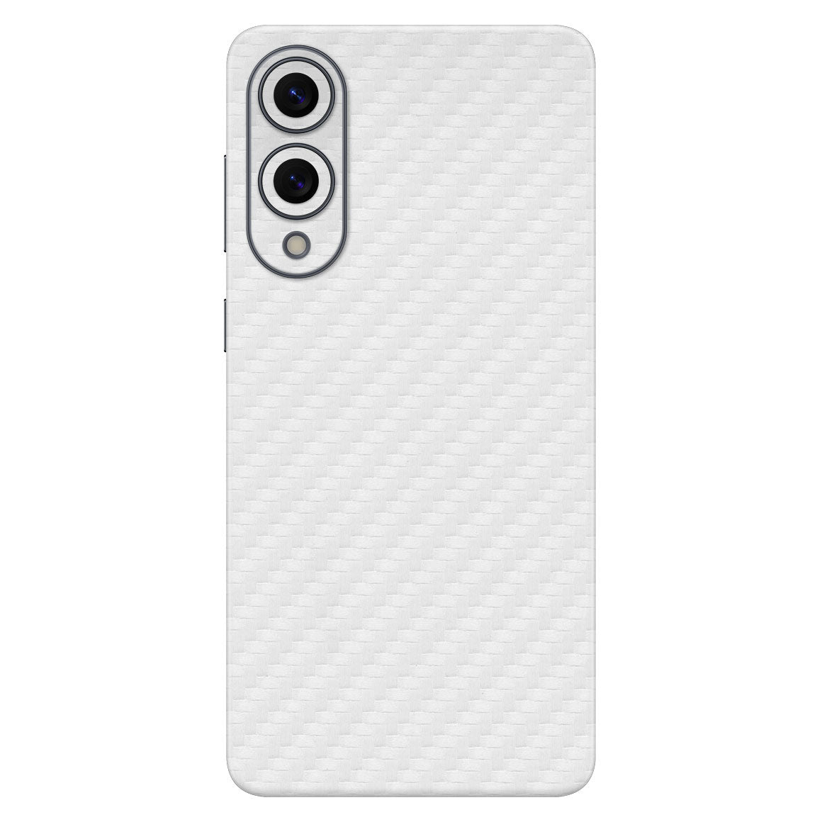 Galaxy S25 Edge Carbon Series White Skin