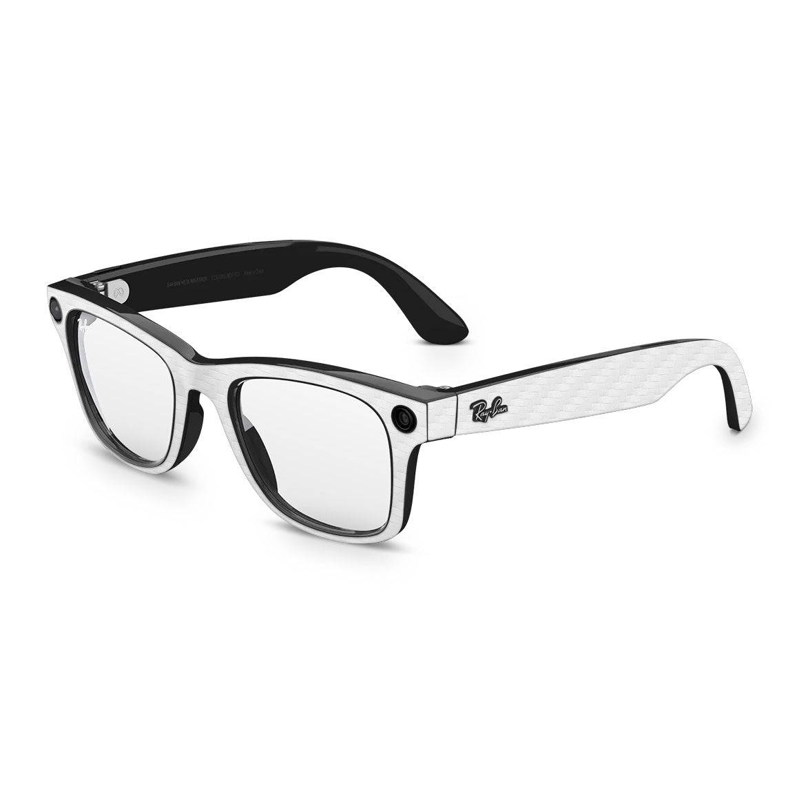 Ray-Ban Meta Wayfarer Carbon Series White Skin