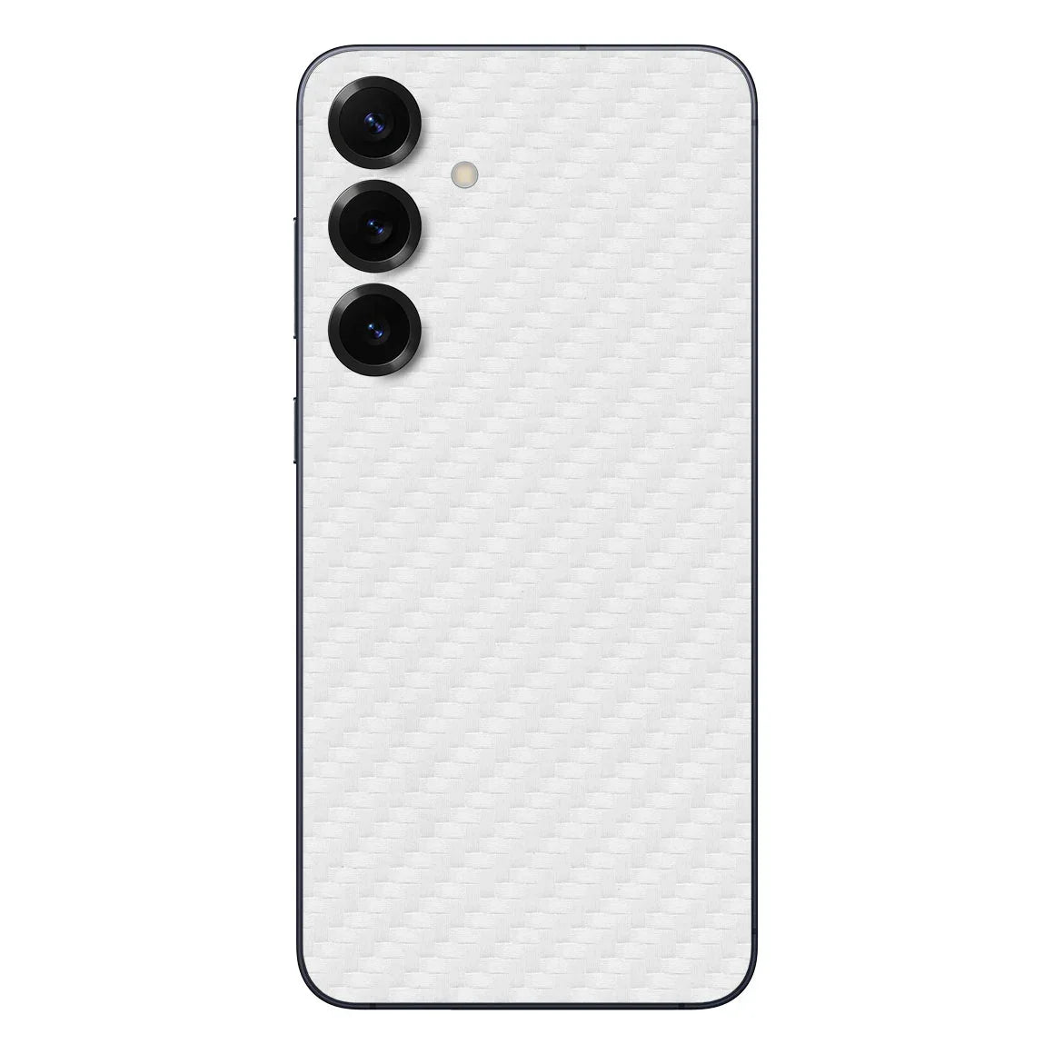 Galaxy S25 Plus Carbon Series White Skin