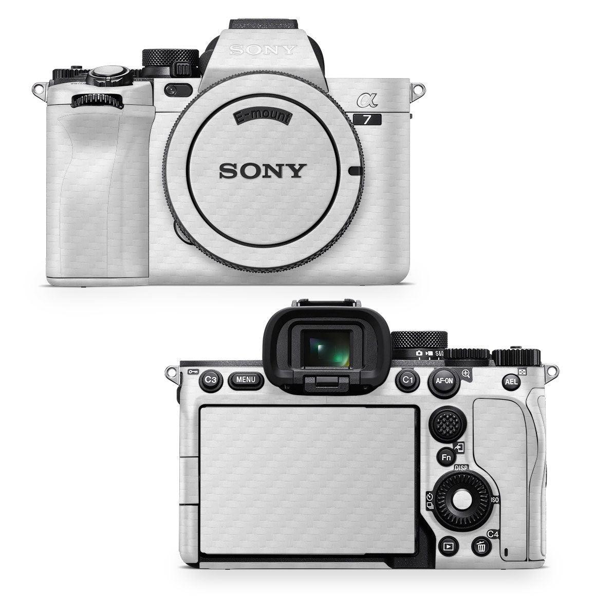 Sony A7 IV Mirrorless Camera Carbon Series Skins - Slickwraps
