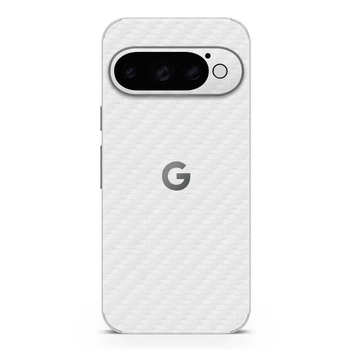 Pixel 11 Pro Carbon Series White Skin
