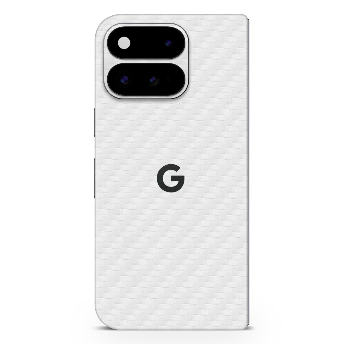 Pixel 11 Pro Fold Carbon Series White Skin