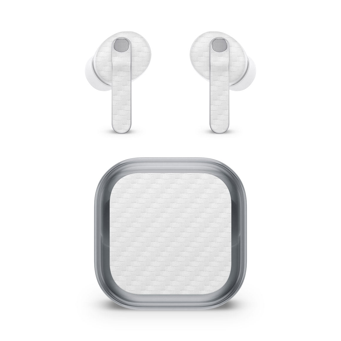 Galaxy Buds4 Pro Carbon Series White Skin