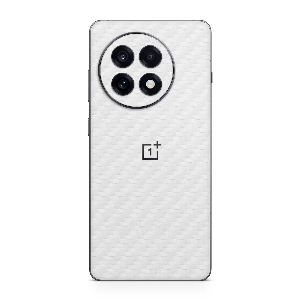 OnePlus 13R Carbon Series White Skin