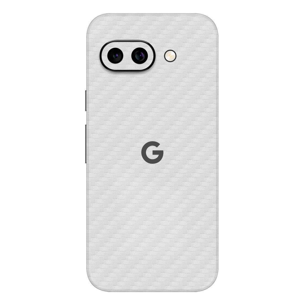Pixel 9a Carbon Series White Skin