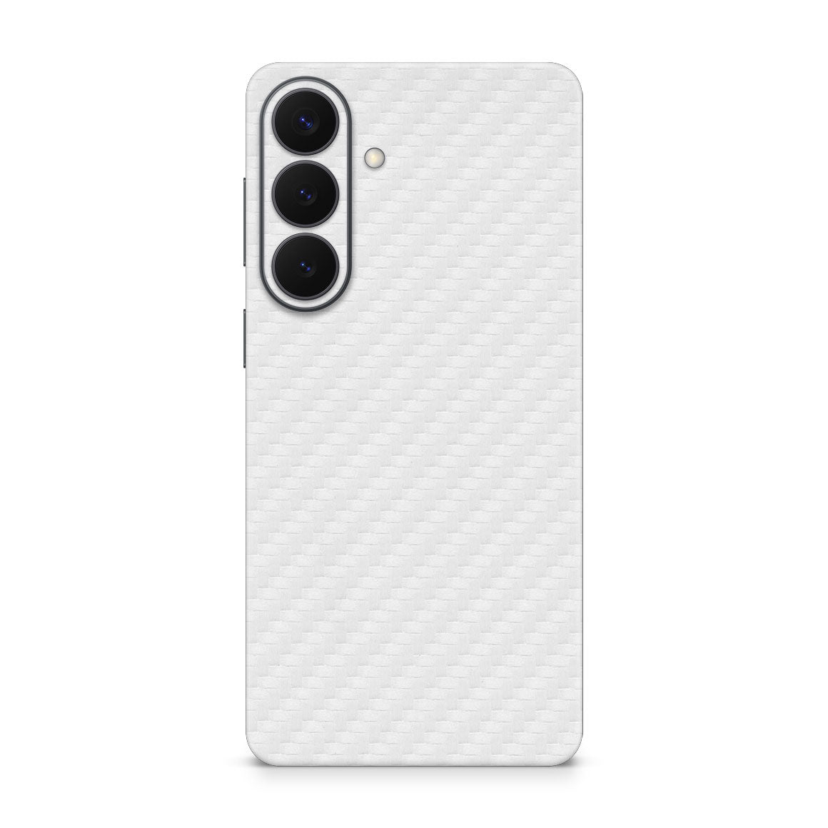 Galaxy S26 Plus Carbon Series White Skin