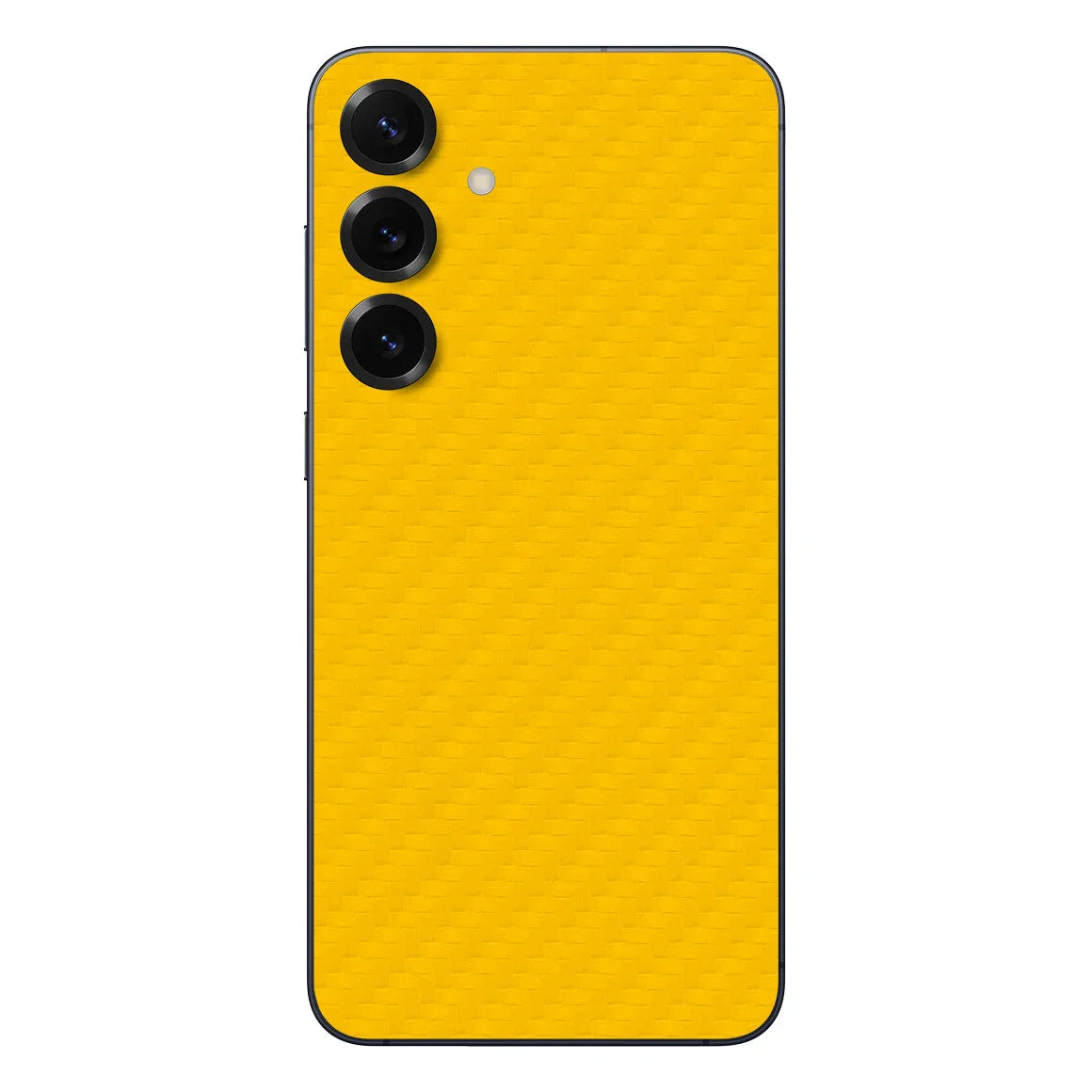 Galaxy S25 Plus Carbon Series Yellow Skin
